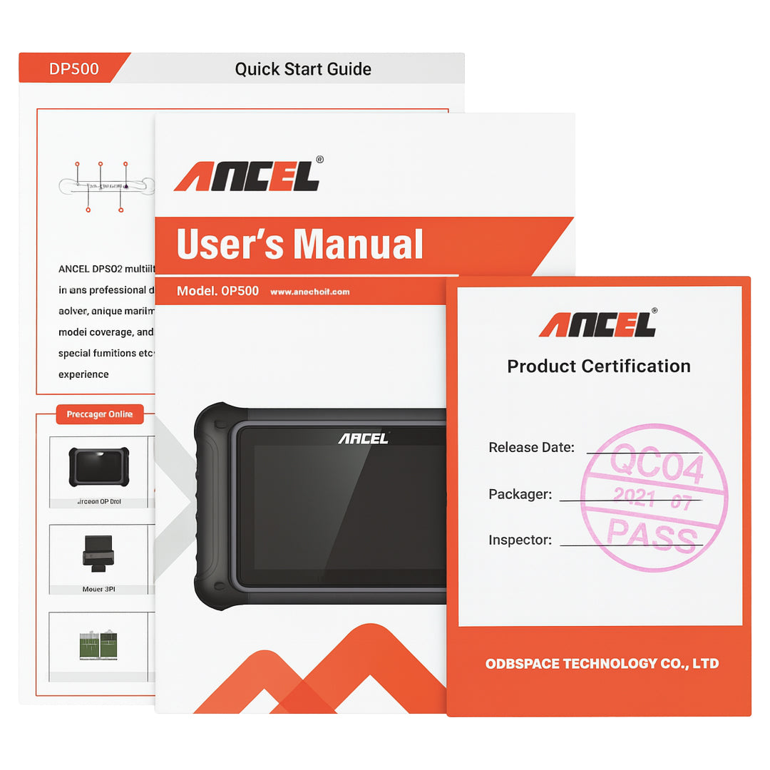 ANCEL DP 500 - Key Programmer, Mileage Correction - Car OBD2 Scanner