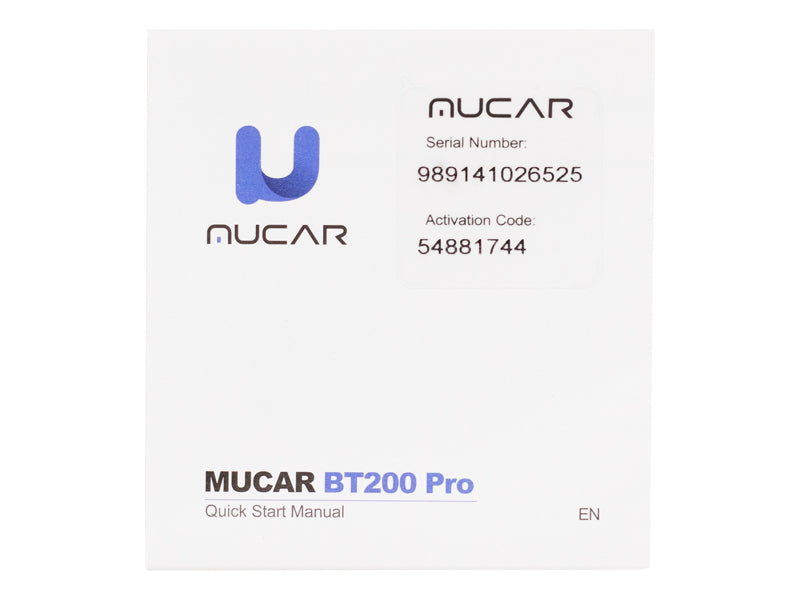 MUCAR BT200 PRO - US Version