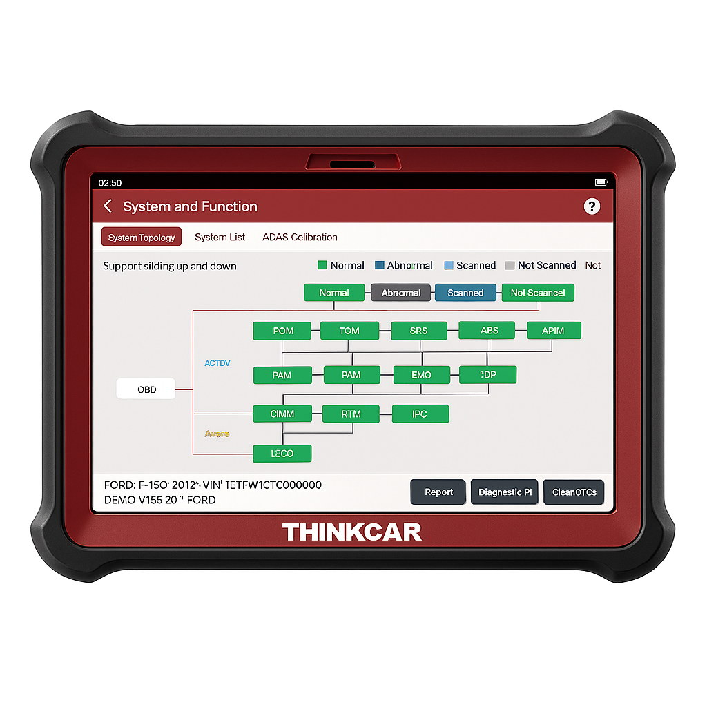 THINKCAR ThinkTool Pad10 Full Systems Diagnostic Scan Tool
