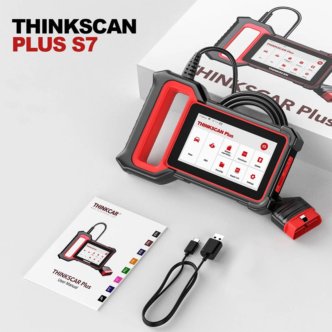 THINKCAR Thinkscan Plus S7 - OBD2 Scanner, Car Diagnostic Tool, Automotivo Scanner - 28 Reset Functions