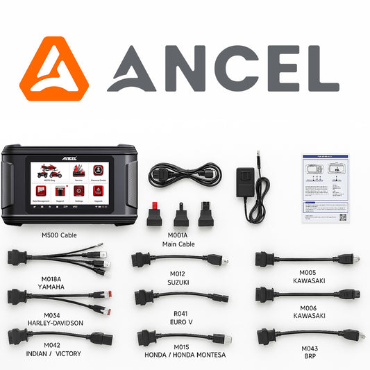 ANCEL MT500 - Motorcycle Scanner - Full System Diagnosis
