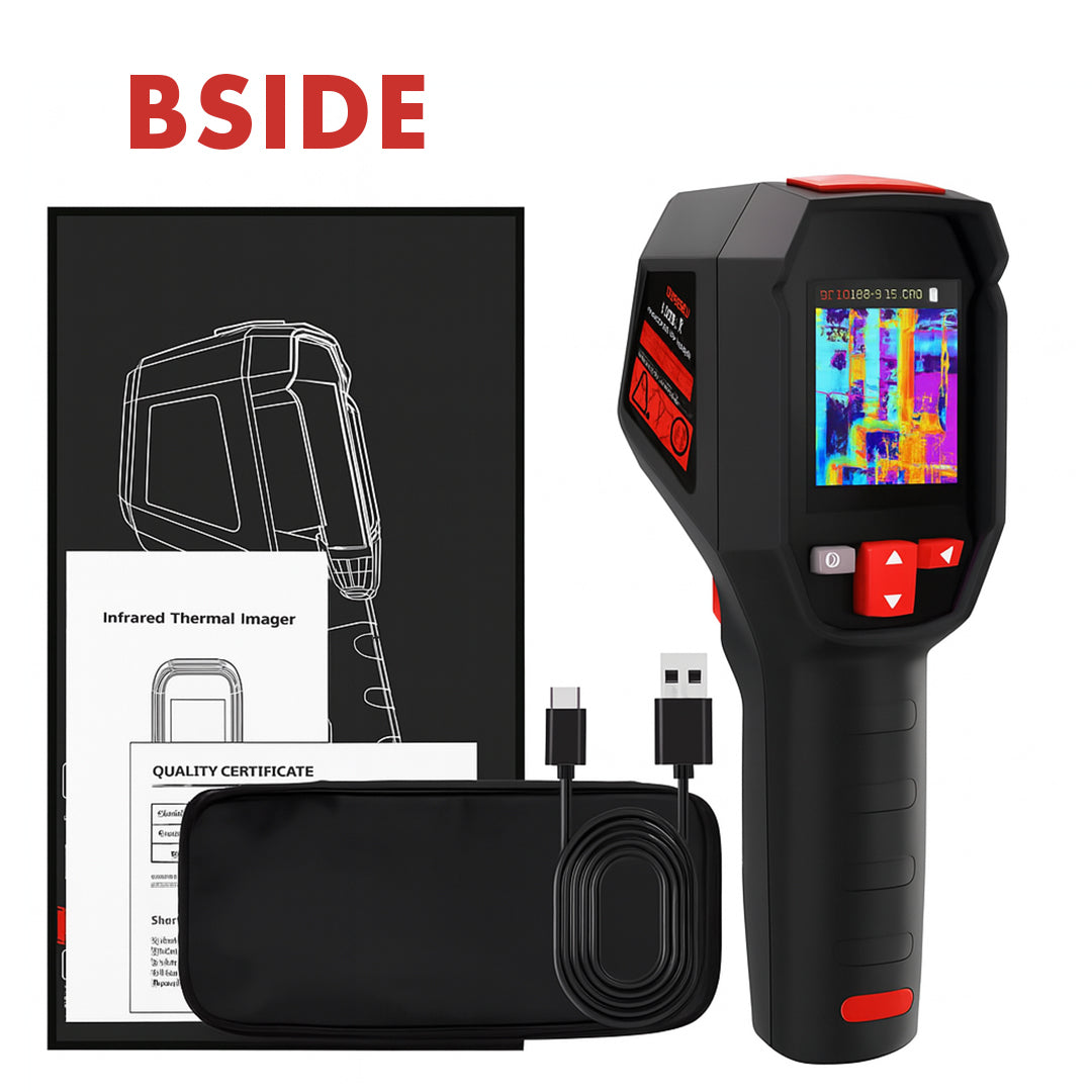 Smart Portable Thermal Imager - 15 Color Palettes | -20~550C 100×100IR
