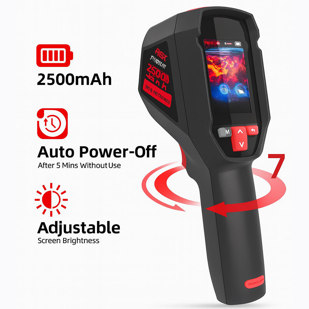 Smart Portable Thermal Imager - 15 Color Palettes | -20~550C 100×100IR