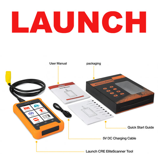 LAUNCH X431 Creader Elite - Professional Full System Diagnostic Tools - TPMS 31+ Reset Functions | Online Coding