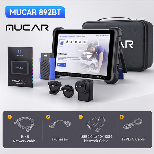 MUCAR 892BT OBD2 Scanner CANFD&DOIP All System Diagnostic Tool