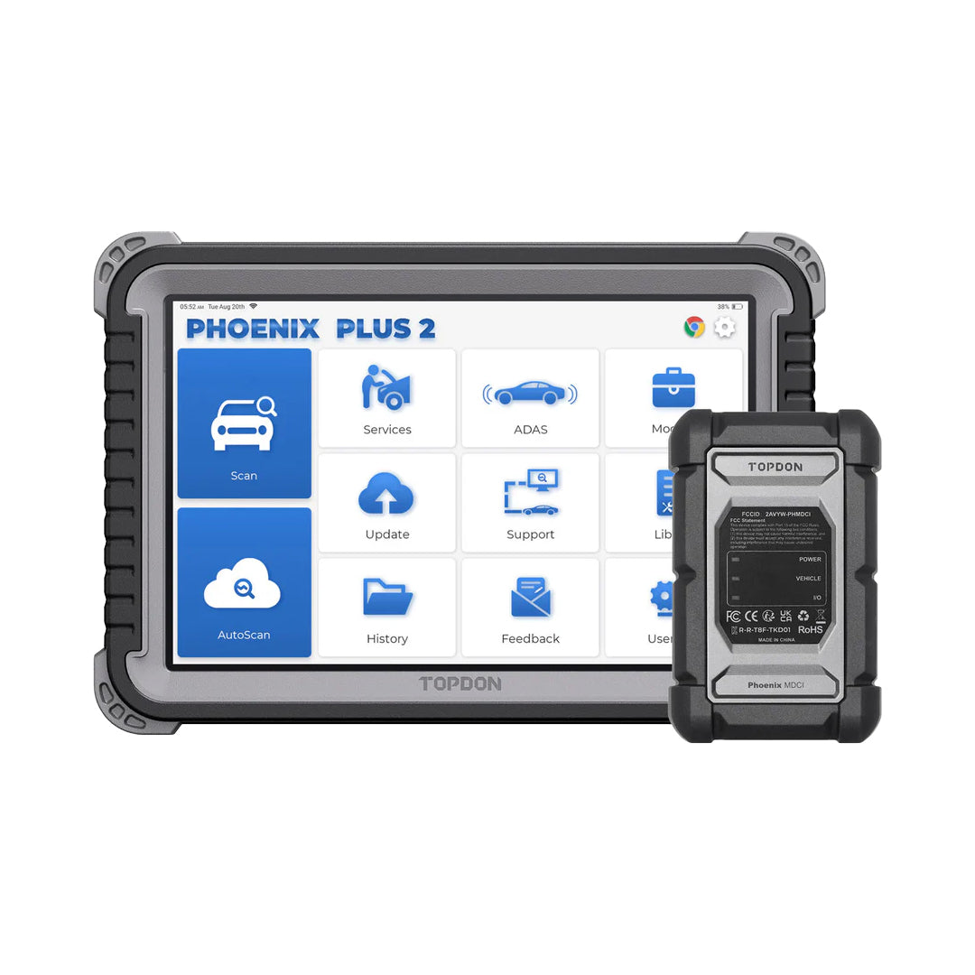 TOPDON Phoenix Plus 2 - Professional Car Diagnostic Tool/Scanner