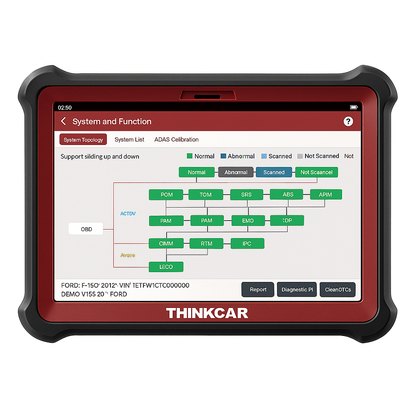 THINKCAR ThinkTool Pad10 Full Systems Diagnostic Scan Tool